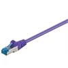 RJ45 Patchkabel S/FTP Cat.6A LSZH 10GB 500Mhz violett 2m