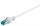 RJ45 Patchkabel S/FTP Cat.6A LSZH 10GB 500Mhz weiss 0,5m