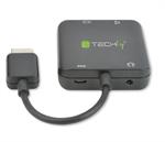 TECHly® Audio-Extractor HDMI Stereo/Audio-Kanal 5.1 4K 3D