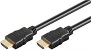 TECHly® HDMI 4K 30Hz High Speed Anschlusskabel mit Ethernet 1,0m