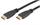 TECHly® HDMI 4K 60Hz High Speed Anschlusskabel mit Ethernet schwarz 0,5m