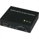TECHly® HDMI 4K2K Audio Inserter