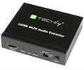 TECHly® HDMI Audio-Extractor auf LPCM 2CH 4K, UHD, 3D