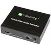 TECHly® HDMI Audio-Extractor auf LPCM 2CH 4K, UHD, 3D