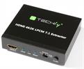 TECHly® HDMI Audio-Extractor LPCM 7.1, 4K, UHD, 3D