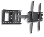 TECHly® Wandhalterung für LCD TV LED 32"-55" VESA 400x400 Slim schwarz