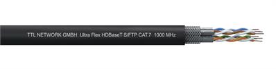 TTLan UltraFlex HDBaseT™ 5Play™ CAT7 S/FTP Spezialkabel 500m Trommel TTL
