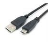 USB 2.0 Kabel USB-C™ auf USB A, schwarz Länge 2m / Equip®