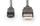 USB 2.0 Microkabel A/St Micro B/St 1,0m schwarz | Bild 2