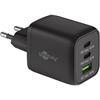 USB-C™ PD GaN Multiport-Schnellladegerät Nano (65 W) schwarz / Goobay