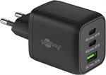 USB-C™ PD GaN Multiport-Schnellladegerät Nano (65 W) schwarz / Goobay
