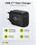 USB-C™ PD GaN Schnellladegerät (20 W) schwarz / Goobay® | Bild 2