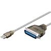 USB-Druckerkabel USB 2.0-Stecker (Typ A) > Centronics-Stecker (36-Pin) 1,5m