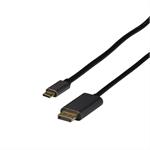 USB Typ-C DisplayPort Kabel 8K@60Hz USB-C Stecker > Displayport Stecker 2m