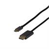 USB Typ-C - DP1.4 Kabel, USB Typ-C Stecker - DP20 Stecker, 8K@60Hz, 2m