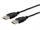 USB2.0 Anschlusskabel A-Stecker / A-Stecker schwarz 3,0m