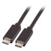 USB3.2 Gen 1 Superspeed Kabel, Typ-C/M –C/M, 3A, 5Gbit, 0,5m