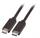 USB3.2 Gen.2x2 20Gbit 5A E-Mark Kabel C-C, St.-St.,1,0m, schwarz