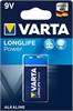 VARTA Alkali-Mangan Batterie (Alkaline), 9 V Block