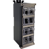 Verteilerbox für 8x Keystonemodul geeignet zur Hutschienenmontage unbestückt